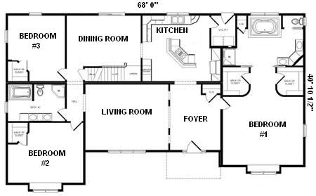 Floor Plan Detail Hallmark Modular Homes